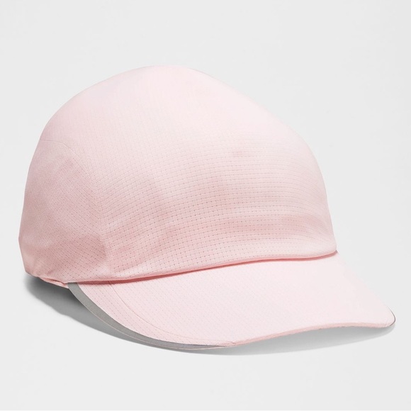 lululemon athletica Accessories - Lululemon Fast and Free Running Hat WovenAir Strawberry Milkshake CAP S/M NWT